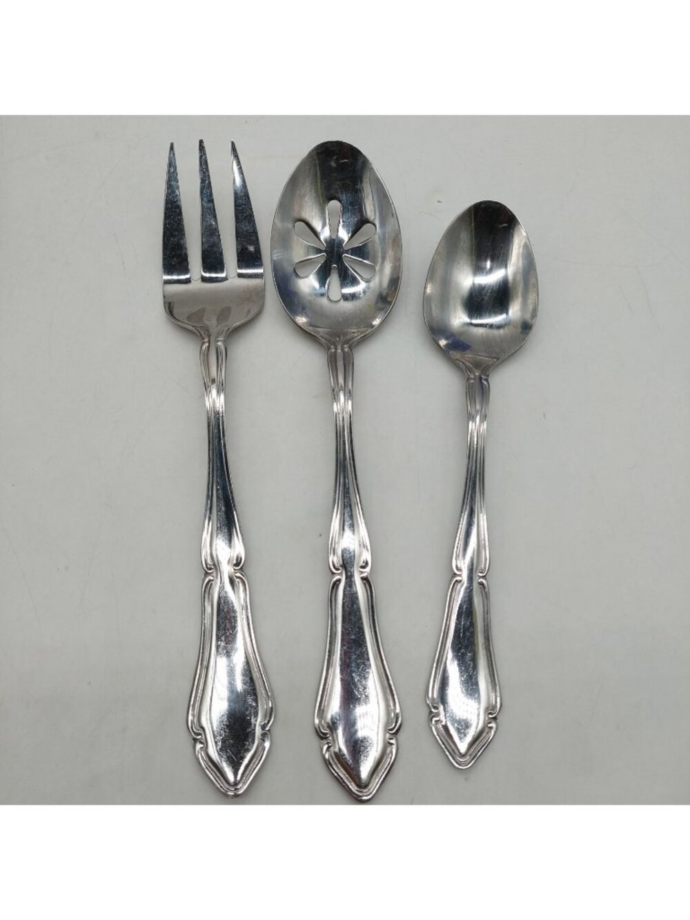 Pfaltzgraff Serving Fork Spoon Set Of 3